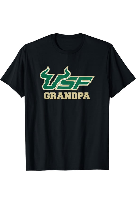 University Of South Florida Usf Bulls Grandpa T-Shirt BLACK Unisex S-5XL Hot Trending Shirt, Vintage Birthday Gift