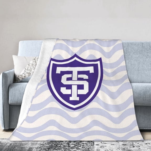 University Of St Thomas Ultra-Soft Micro Fleece Blanket Multi-Size Flannel Blanket