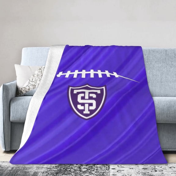 University Of St Thomas Ultra-Soft Micro Fleece Blanket Multi-Size Flannel Blanket