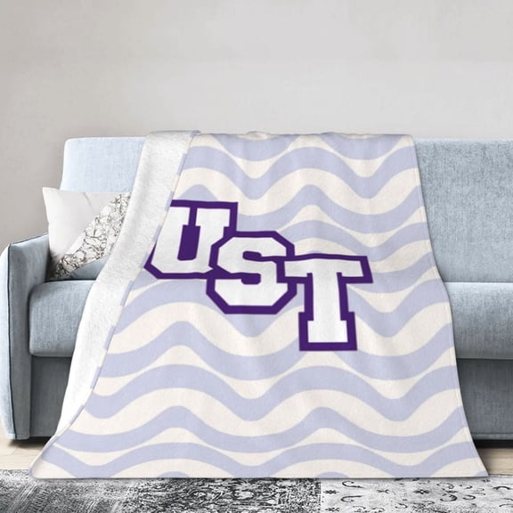 University Of St Thomas Ultra-Soft Micro Fleece Blanket Multi-Size Flannel Blanket