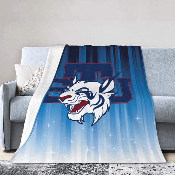 University Of St Thomas Ultra-Soft Micro Fleece Blanket Multi-Size Flannel Blanket