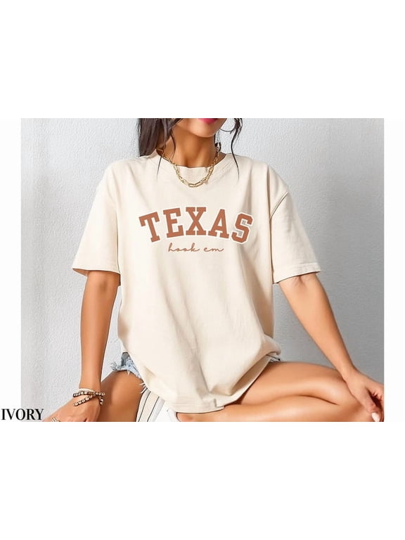 University Of Texas Hook Em Ut College Game Day Longhorn Football Ut Fan T-Shirt WHITE Unisex S-5XL Hot Trending Shirt, Vintage Birthday Gift