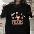 thumbnail image 1 of University Of Texas Longhorns Hook Em Horns Vintage Unisex T-Shirt, up to size 3XL., 1 of 2