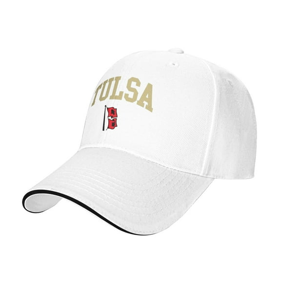 University Of Tulsa Casual Sandwich Baseball Cap Adjustable For Men For Women