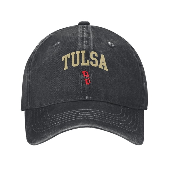 University Of Tulsa Hat Adult Adjustable Classic Washed Casquette Cap Hat Baseball Cap
