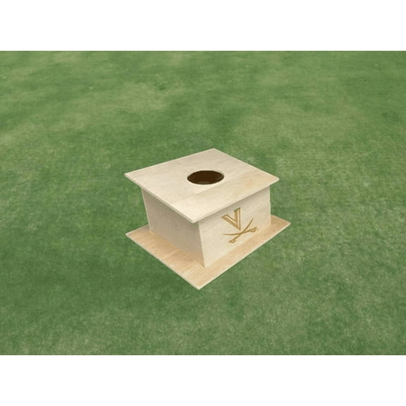 University Of Virginia Engraved Cornhole Pro Air Mail Box