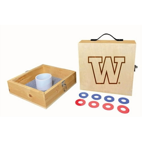 University Of Washington "W" Engraved Square Washer Toss Set