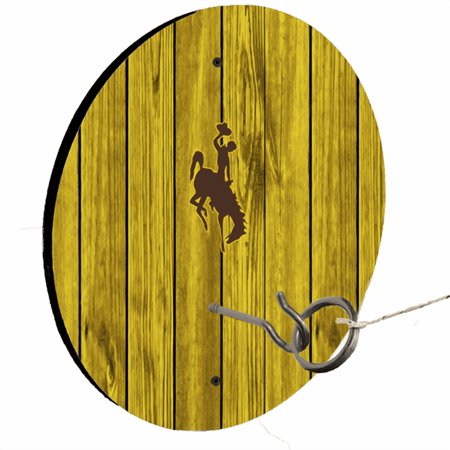 University Of Wyoming Yellow Ring Toss Lawn Game