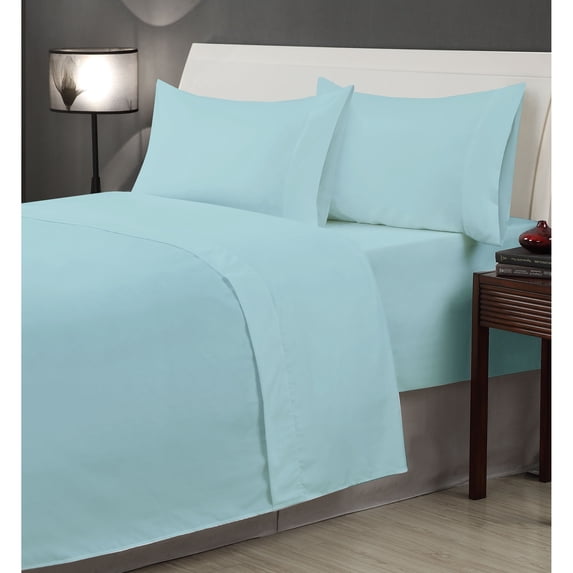 University Pride 6-piece Sheet Set Light Blue King