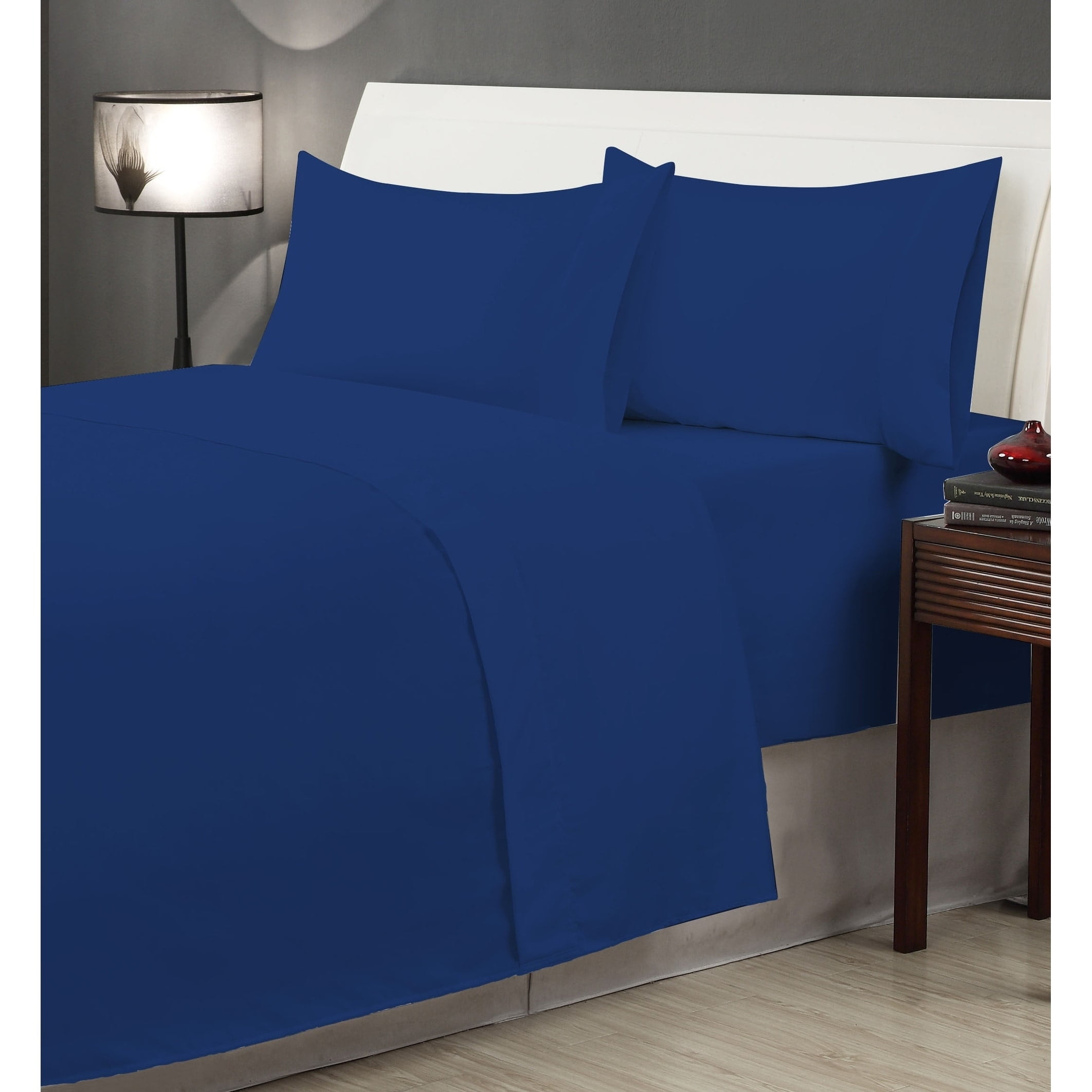 University Pride 6-piece Sheet Set Navy Full