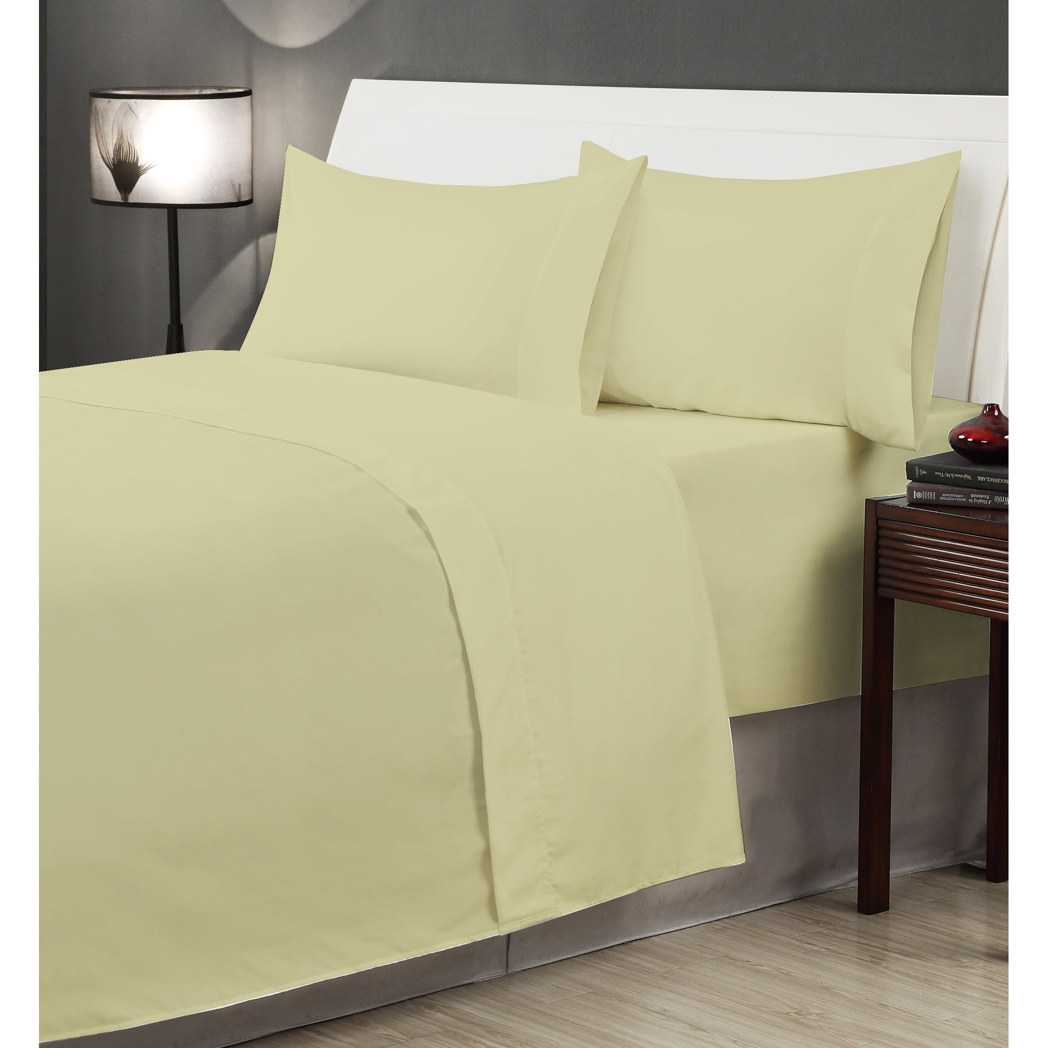 University Pride 6-piece Sheet Set Tan King
