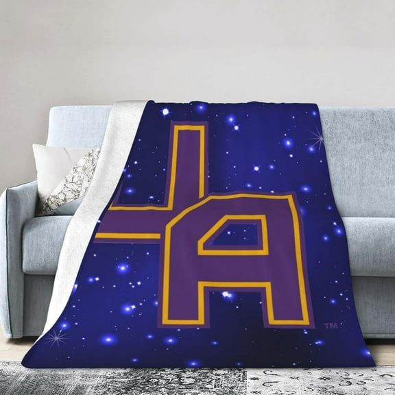University at Albany Fleece Blanket, Very Soft Microfiber Flannel Blanket for Couch Warm and Cozy for All Seasons