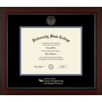 University at Buffalo School of Engineering and Applied Sciences Diploma Frame, Document Size 12.5" x 9.75"
