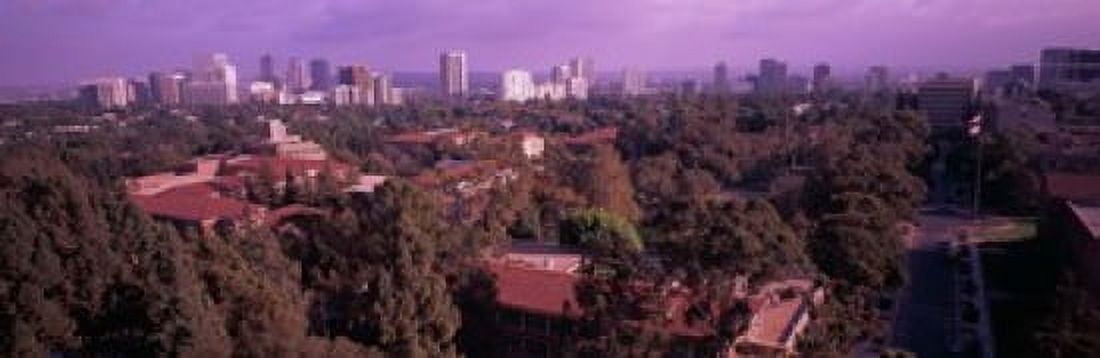 University campus University Of California Los Angeles California USA Canvas Art - Panoramic Images (18 x 6)