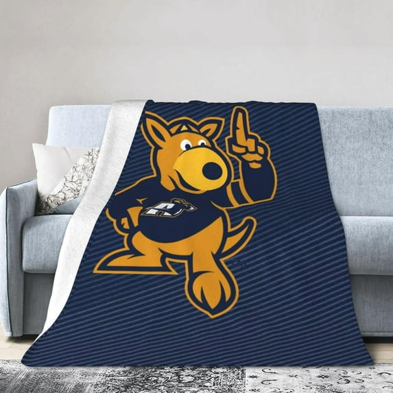 University of Akron Fleece Blanket, Very Soft Microfiber Flannel Blanket for Couch Warm and Cozy for All Seasons