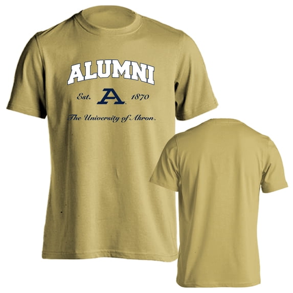 University of Akron Zips Alumni Proud Graduate Short Sleeve T-Shirt