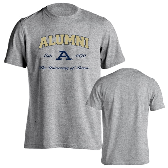 University of Akron Zips Alumni Proud Graduate Short Sleeve T-Shirt