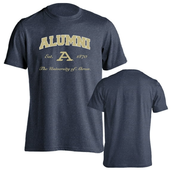 University of Akron Zips Alumni Proud Graduate Short Sleeve T-Shirt