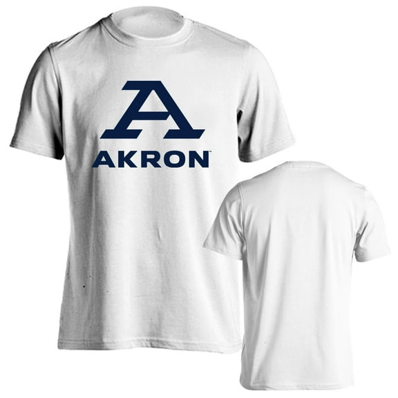 University of Akron Zips Classic Arch with Mascot Short Sleeve T-Shirt