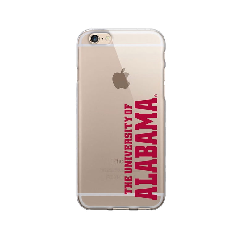 University of Alabama Clear Phone Case, Banner V2 - iPhone 6/6s/7/8/8 University of Alabama Clear Phone Case, Banner V2 - iPhone 6/6s/7/8/8