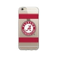 thumbnail image 1 of University of Alabama Clear Phone Case, Stripes - iPhone 6/6s/7/8/8, 1 of 1