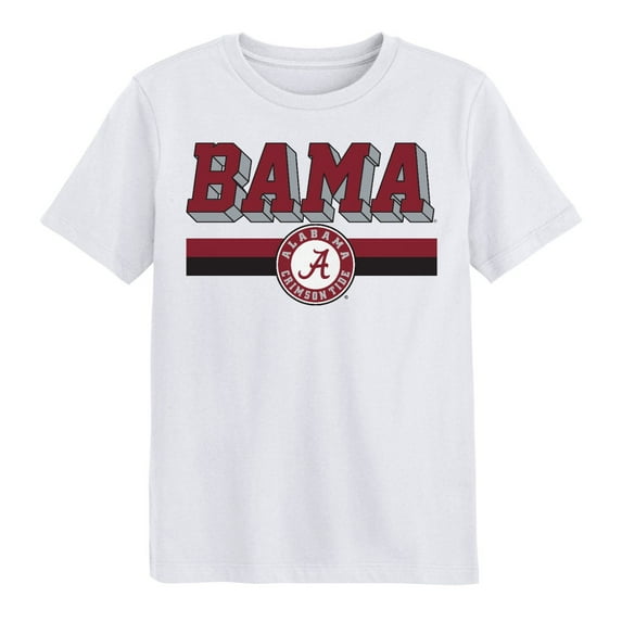 University of Alabama NCAA Boys Away Color Cotton Tee