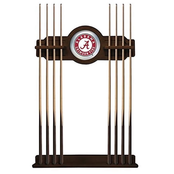 NCAA Pool Cue Rack by Holland Bar Stool, Navajo - University of Alabama, A Logo