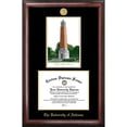 thumbnail image 1 of University of Alabama, Tuscaloosa 8.5" x 11" Gold Embossed Diploma Frame with Campus Images Lithograph, 1 of 3