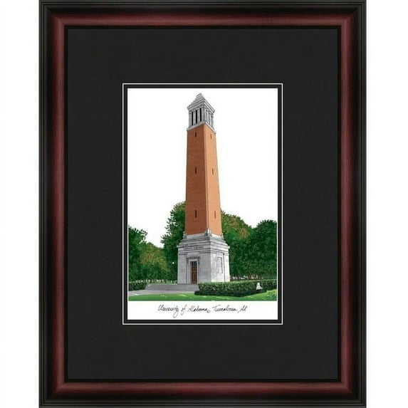 University of Alabama, Tuscaloosa Academic Framed Lithograph