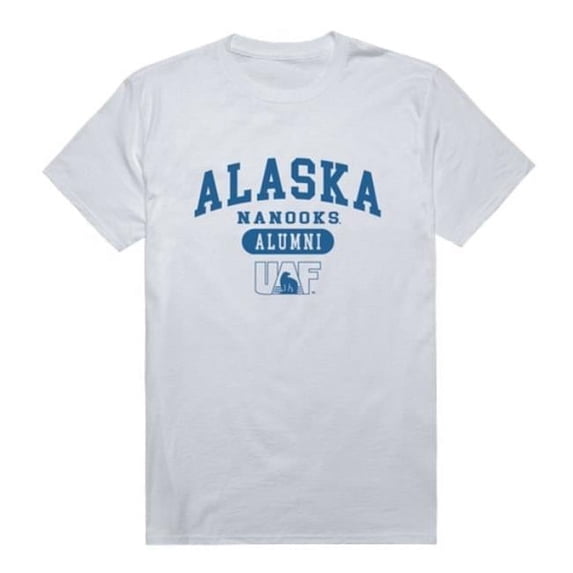University of Alaska Fairbanks Nanooks Alumni T-Shirt, White - 2XL