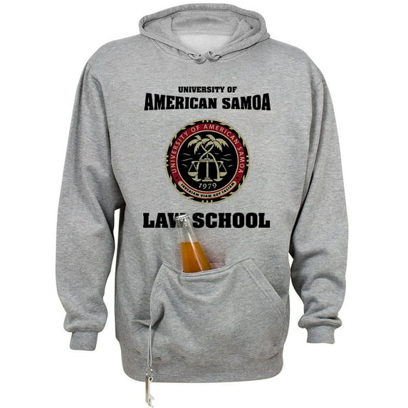 University of American Samoa Beer Holder Tailgate Hoodie Sweatshirt Unisex Large Oxford