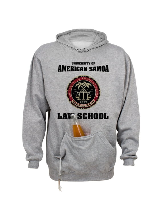 University of American Samoa Beer Holder Tailgate Hoodie Sweatshirt Unisex Large Oxford