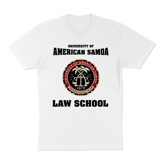 University of American Samoa Shirt Unisex Large White