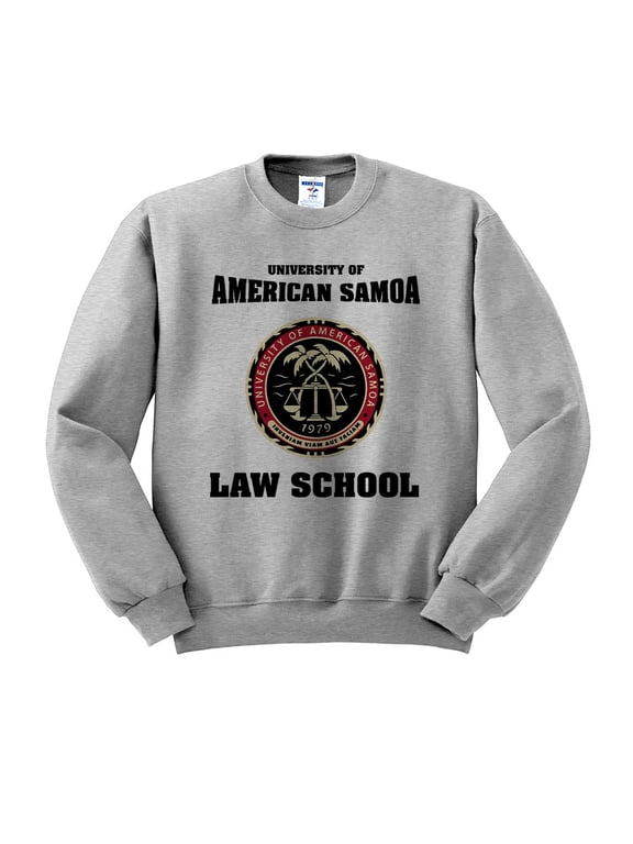 University of American Samoa Sweatshirt Unisex Large Grey