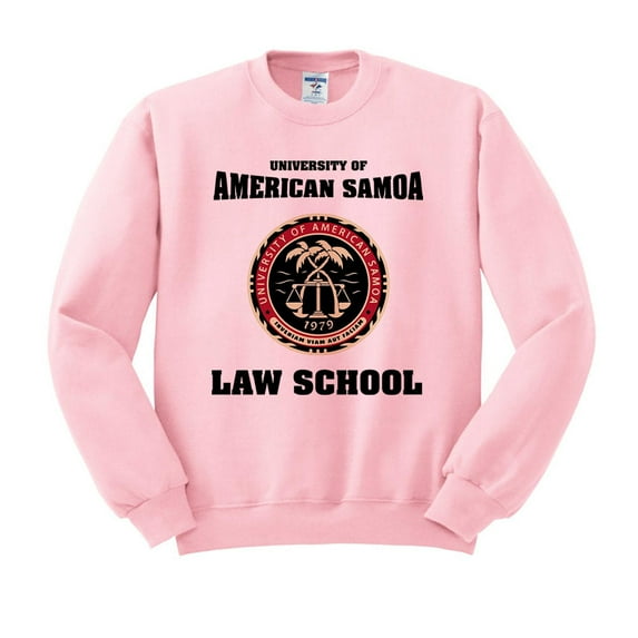 University of American Samoa Sweatshirt Unisex X-Large Pink