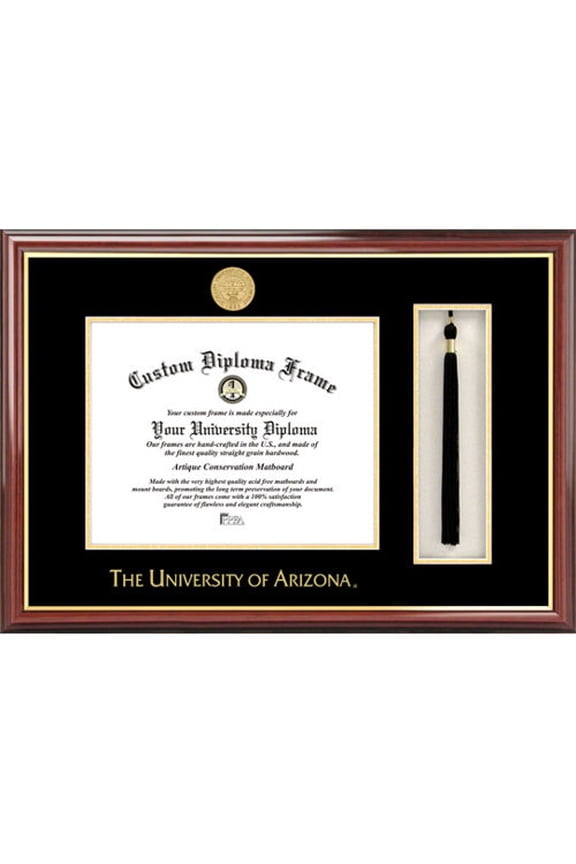 NCAA Arizona Wildcats Tassel Box and Diploma Frame