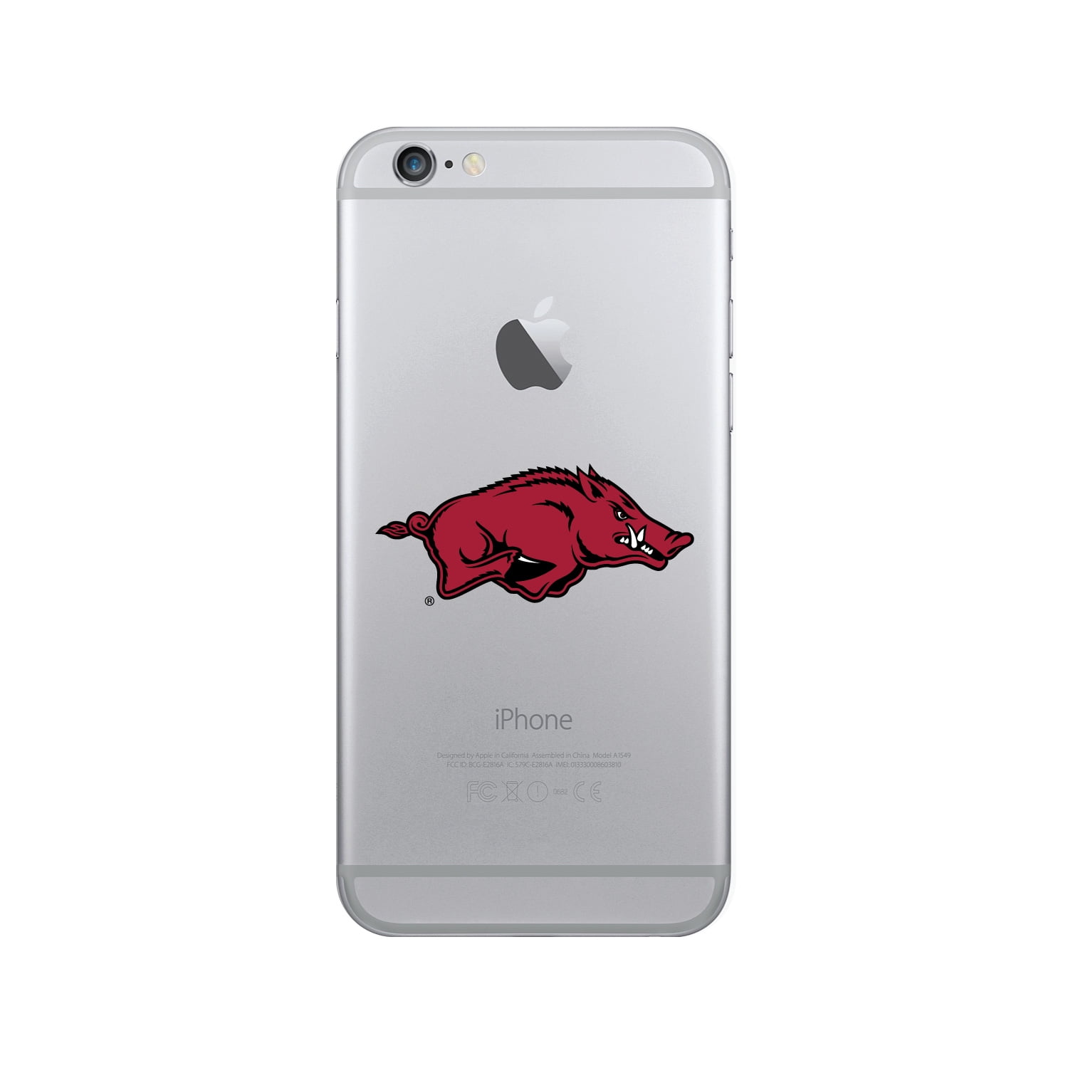 University of Arkansas - Fayetteville V2 Clear Phone Case , Classic V2 - iPhone 6/6s/7/8