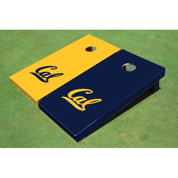 University of California Berkeley Alternating Solid Cornhole Boards