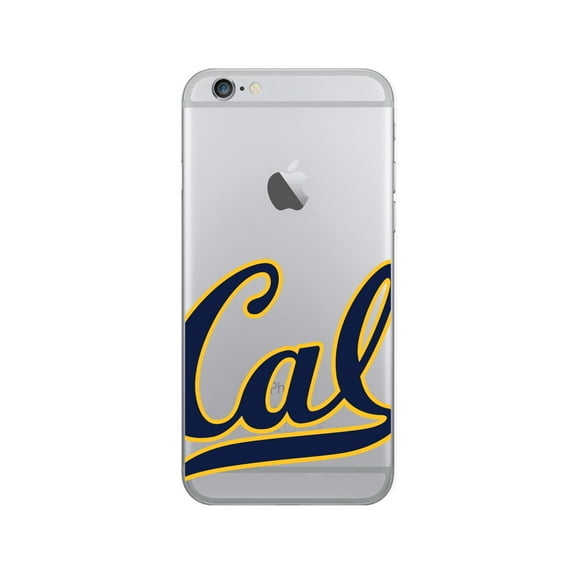University of California - Berkeley Clear Phone Case, Cropped V1 - iPhone 6/6s/7/8 Plus