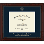 University of California Berkeley College of Natural Resources Diploma Frame, Document Size 11 x 8.5