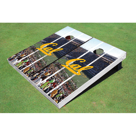 University of California Berkeley Stadium Long Strip Themed Cornhole Boards