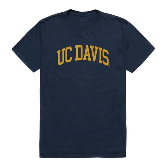 University of California, Davis Men College T-Shirt, Navy - 2XL