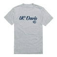 thumbnail image 1 of University of California Davis Script T-Shirt, Heather Grey - Small, 1 of 1