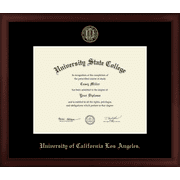 University of California Los Angeles Diploma Frame, Document Size 11" x 8.5"