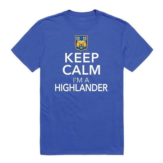 University of California, Riverside Keep Calm T-Shirt, Royal Blue - Small