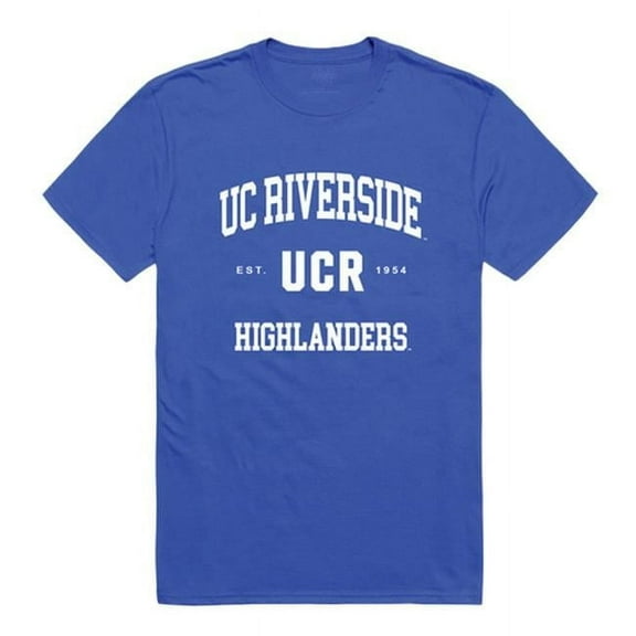 University of California, Riverside Seal T-Shirt, Royal Blue - Extra Large