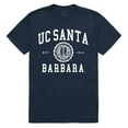 thumbnail image 1 of University of California at Santa Barbara Seal Tee Shirt for Men - Navy - Small, 1 of 1