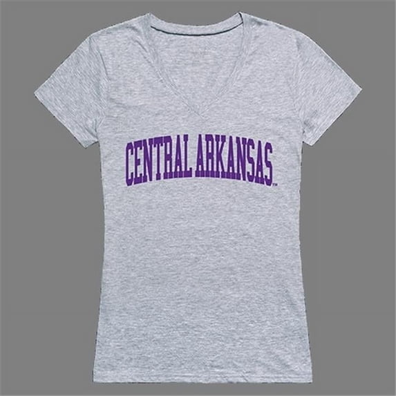 University of Central Arkansas Bears Game Day Womens T-Shirt - Heather Grey, Medium