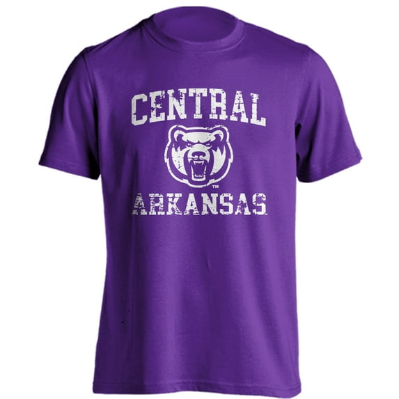 University of Central Arkansas Bears UCA Distressed Retro Short Sleeve T-Shirt