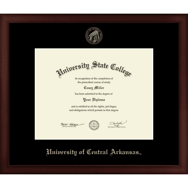 University of Central Arkansas Diploma Frame, Document Size 11" x 8.5"